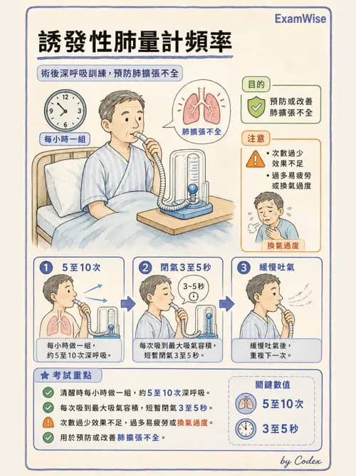 呼吸治療師 - 胸部擴張與物理治療設備 - AI 圖文解析預覽