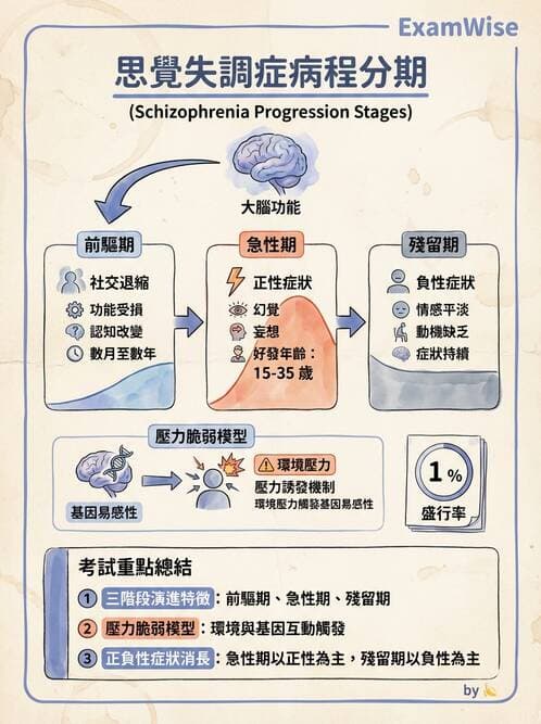 護理師 - 情感與思覺障礙綜合評估 - AI 圖文解析預覽