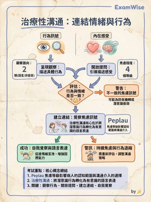 護理師 - 焦慮症與壓力相關障礙 - AI 圖文解析預覽