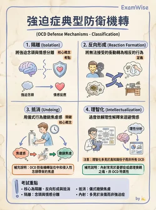 護理師 - 焦慮症與壓力相關障礙 - AI 圖文解析預覽