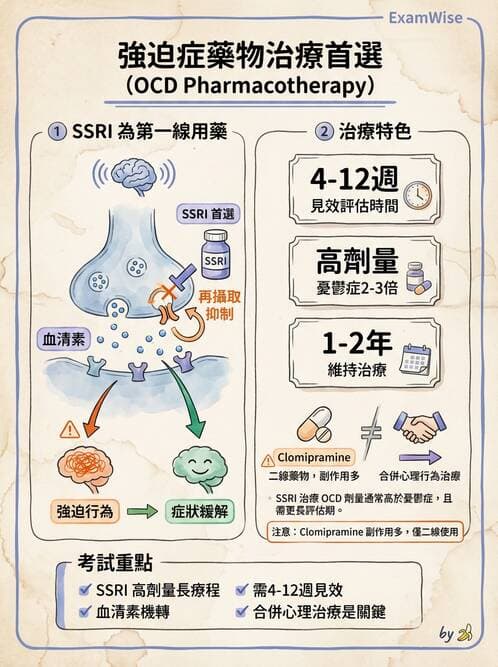 護理師 - 焦慮症與壓力相關障礙 - AI 圖文解析預覽