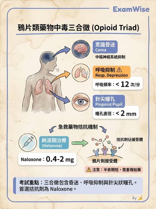 護理師 - 物質相關與成癮障礙 - AI 圖文解析預覽