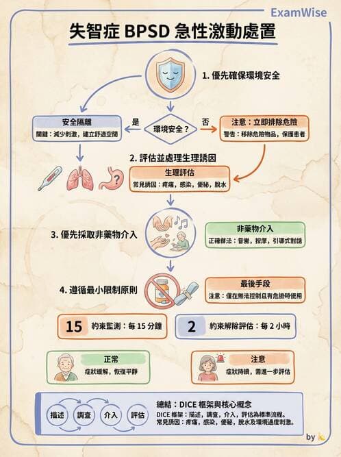 護理師 - 老年精神疾患 - AI 圖文解析預覽