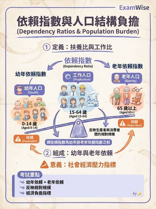 護理師 - 生命統計與健康指標 - AI 圖文解析預覽