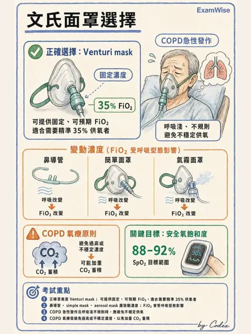 呼吸治療師 - 氣體輸送系統與氧氣治療 - AI 圖文解析預覽