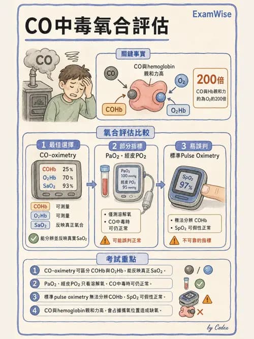 呼吸治療師 - 動脈血液氣體分析與氧合評估 - AI 圖文解析預覽
