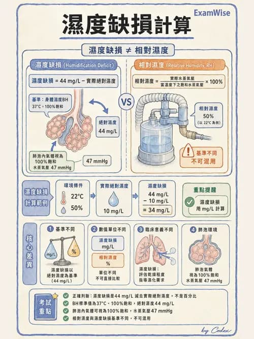 呼吸治療師 - 濕氣治療設備 - AI 圖文解析預覽