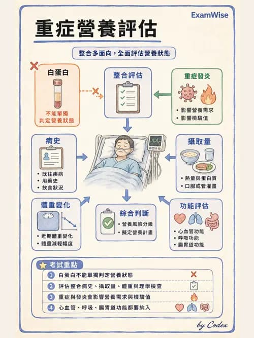 呼吸治療師 - 術後與其他呼吸重症 - AI 圖文解析預覽