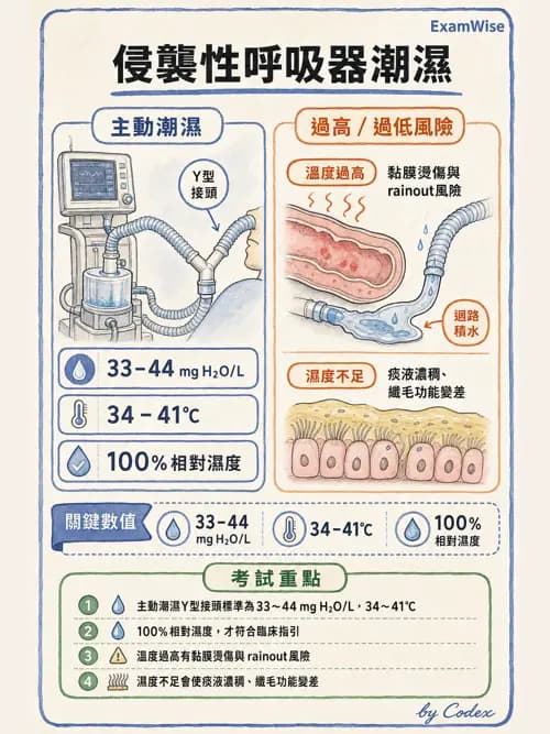 呼吸治療師 - 濕氣與霧氣治療 - AI 圖文解析預覽