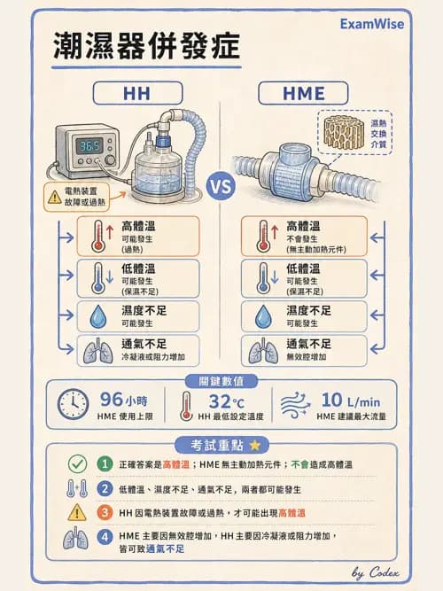 呼吸治療師 - 濕氣治療設備 - AI 圖文解析預覽