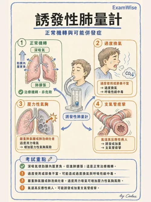 呼吸治療師 - 胸部擴張與物理治療設備 - AI 圖文解析預覽
