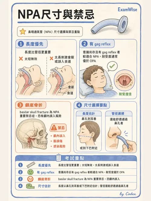 呼吸治療師 - 呼吸道照護與抽痰設備 - AI 圖文解析預覽
