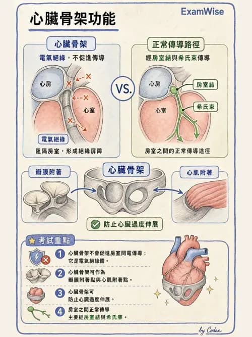 呼吸治療師 - 心臟與循環解剖 - AI 圖文解析預覽