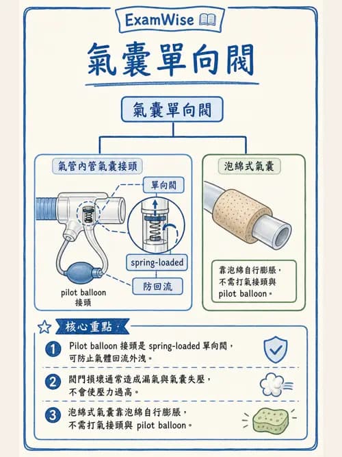 呼吸治療師 - 呼吸道照護與抽痰設備 - AI 圖文解析預覽