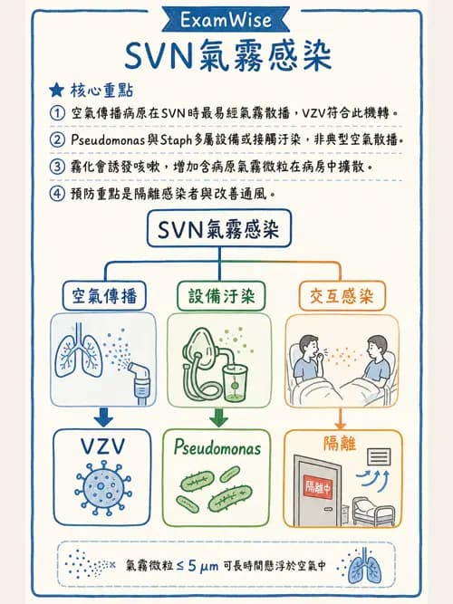 呼吸治療師 - 呼吸照護設備消毒 - AI 圖文解析預覽