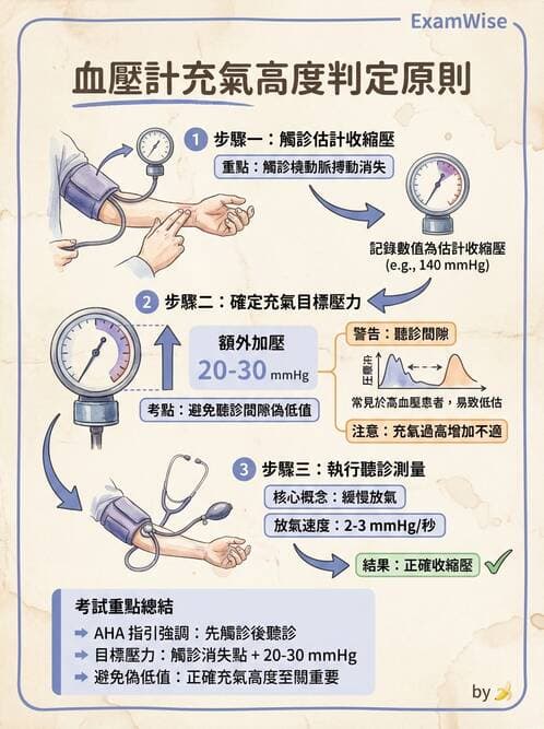 護理師 - 循環評估(脈搏與血壓) - AI 圖文解析預覽