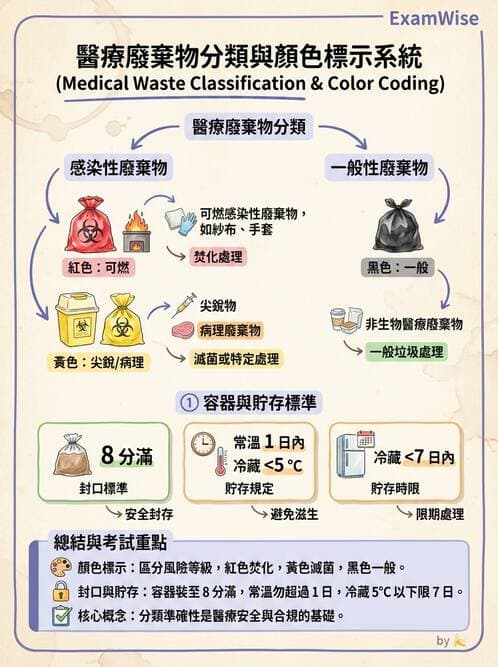 護理師 - 護理安全與環境管理 - AI 圖文解析預覽