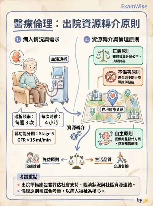 護理師 - 護理理論與專業倫理 - AI 圖文解析預覽