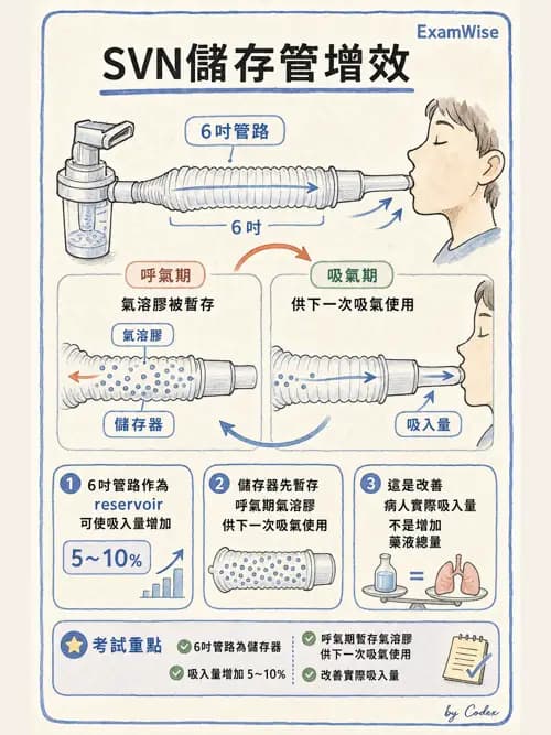 呼吸治療師 - 吸入性藥物噴霧設備 - AI 圖文解析預覽
