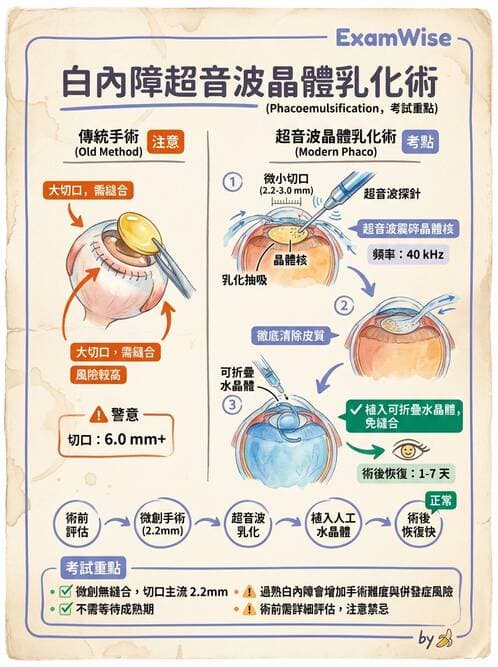 護理師 - 眼科疾病 - AI 圖文解析預覽