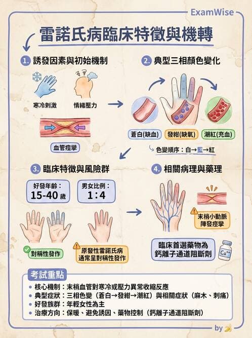 護理師 - 高血壓與周邊血管疾病 - AI 圖文解析預覽