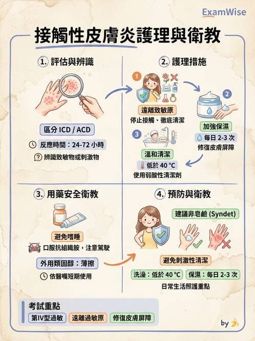 護理師 - 自體免疫疾病與過敏反應 - AI 圖文解析預覽