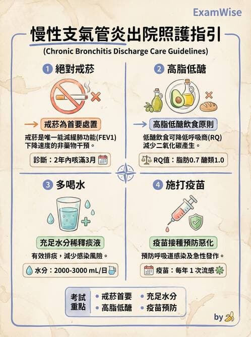 護理師 - COPD與氣喘 - AI 圖文解析預覽