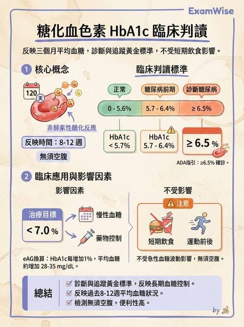 護理師 - 糖尿病基礎與藥物治療 - AI 圖文解析預覽