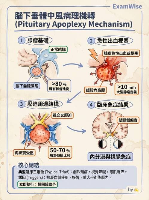 護理師 - 腎上腺與腦下垂體疾病 - AI 圖文解析預覽