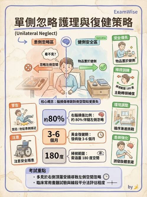 護理師 - 腦中風與腦血管疾病 - AI 圖文解析預覽