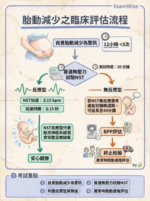 護理師 - 胎兒發育與監測評估 - AI 圖文解析預覽