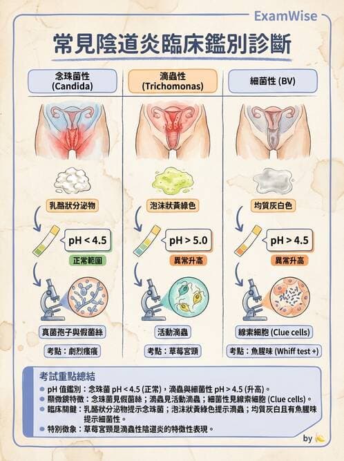 護理師 - 婦科腫瘤與感染 - AI 圖文解析預覽