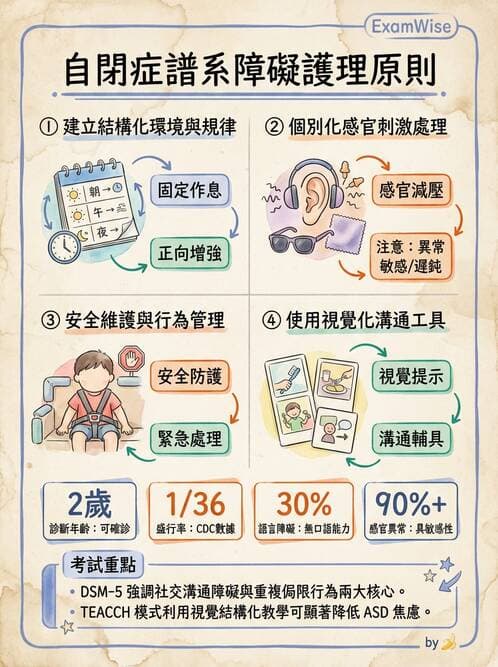 護理師 - 兒童心理與特殊照護 - AI 圖文解析預覽