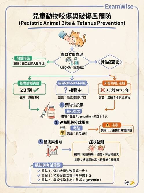 護理師 - 兒童預防保健與安全 - AI 圖文解析預覽