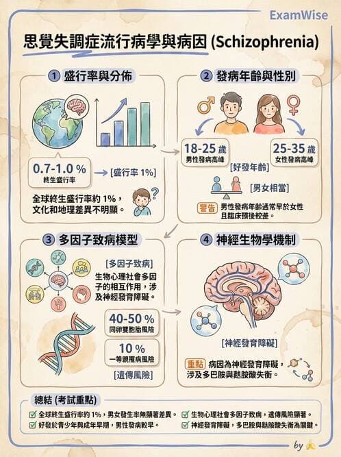 護理師 - 情感與思覺障礙綜合評估 - AI 圖文解析預覽