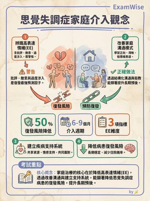 護理師 - 思覺失調症護理 - AI 圖文解析預覽