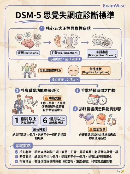 護理師 - 情感與思覺障礙綜合評估 - AI 圖文解析預覽