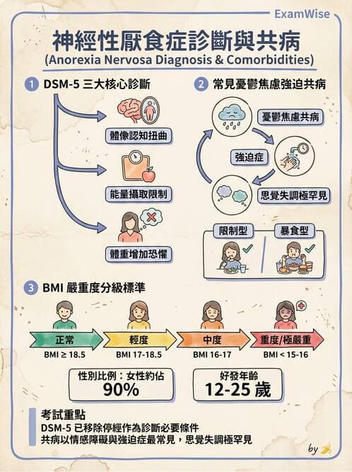 護理師 - 兒童青少年精神疾患 - AI 圖文解析預覽