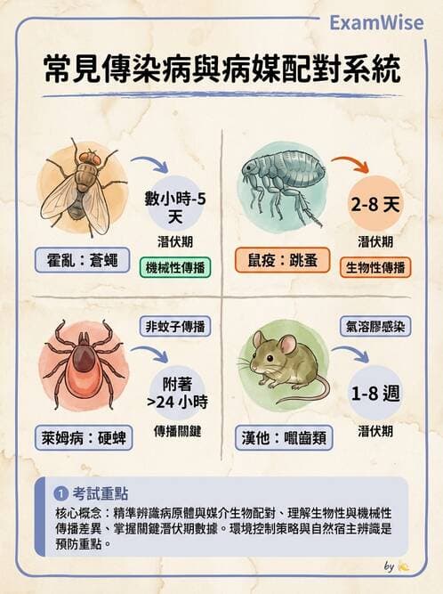 護理師 - 傳染病防治與護理 - AI 圖文解析預覽