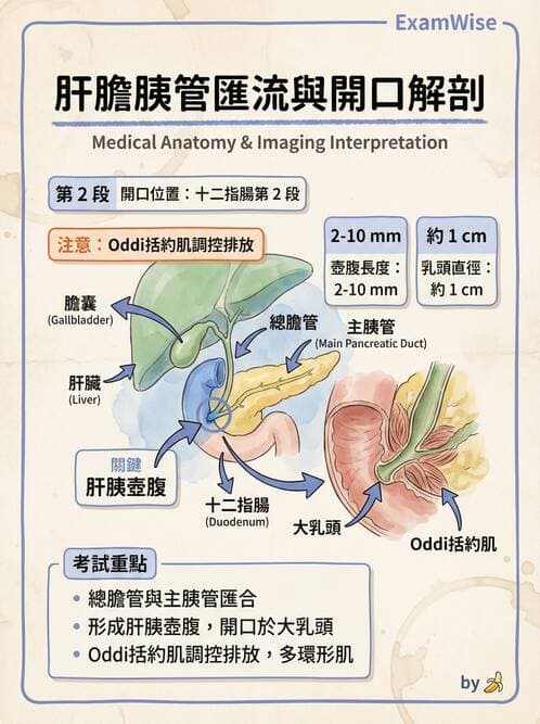 護理師 - 肝膽與腹部血管 - AI 圖文解析預覽