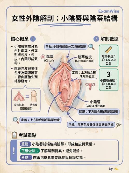 護理師 - 泌尿生殖系統 - AI 圖文解析預覽