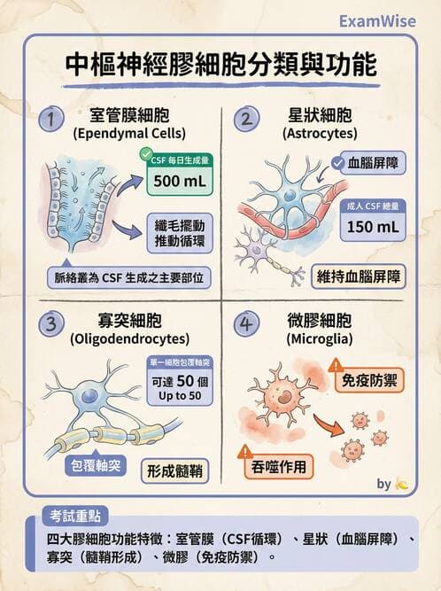 護理師 - 神經傳導、突觸與反射 - AI 圖文解析預覽