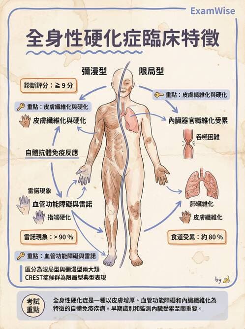 護理師 - 免疫疾病 - AI 圖文解析預覽