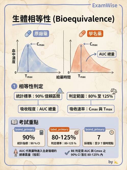 護理師 - 藥理學的一般概念 - AI 圖文解析預覽