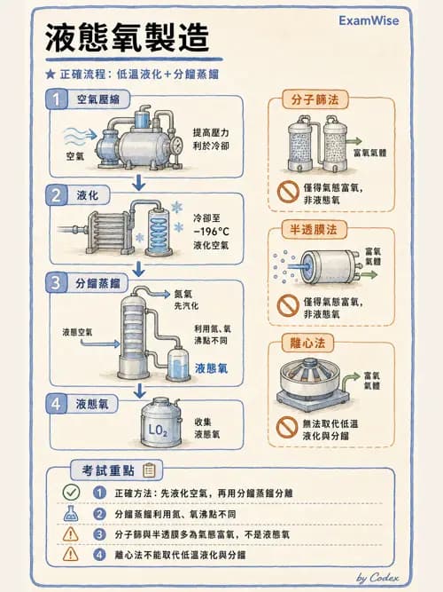 呼吸治療師 - 醫療氣體製造與儲存 - AI 圖文解析預覽