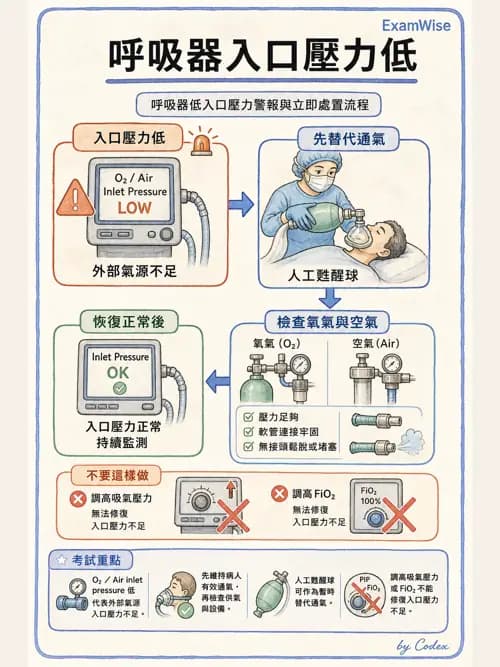 呼吸治療師 - 呼吸器圖形判讀與故障排除 - AI 圖文解析預覽
