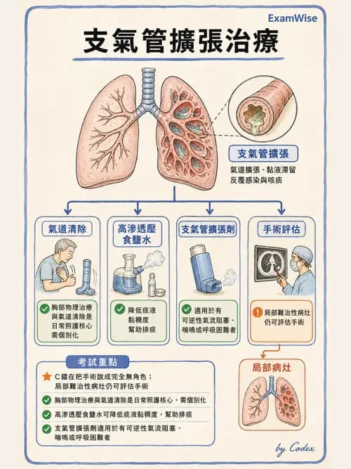呼吸治療師 - 慢性氣道疾病 - AI 圖文解析預覽