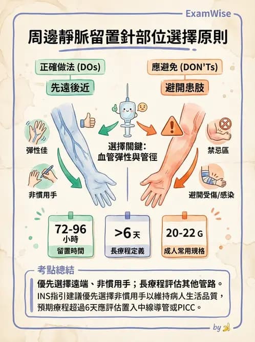 護理師 - 靜脈輸液與電解質平衡 - AI 圖文解析預覽