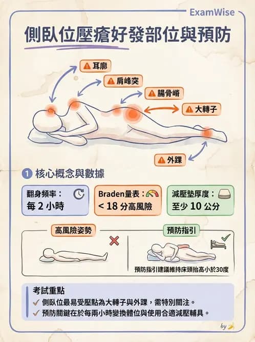 護理師 - 運動功能與傷口護理 - AI 圖文解析預覽