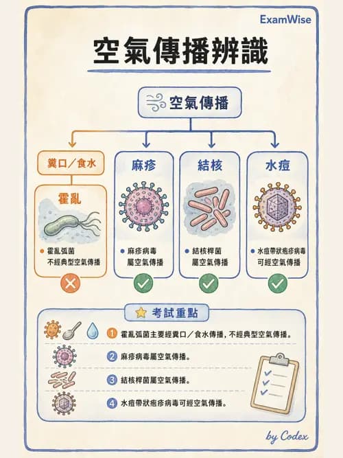 呼吸治療師 - 感染管制與職業安全 - AI 圖文解析預覽